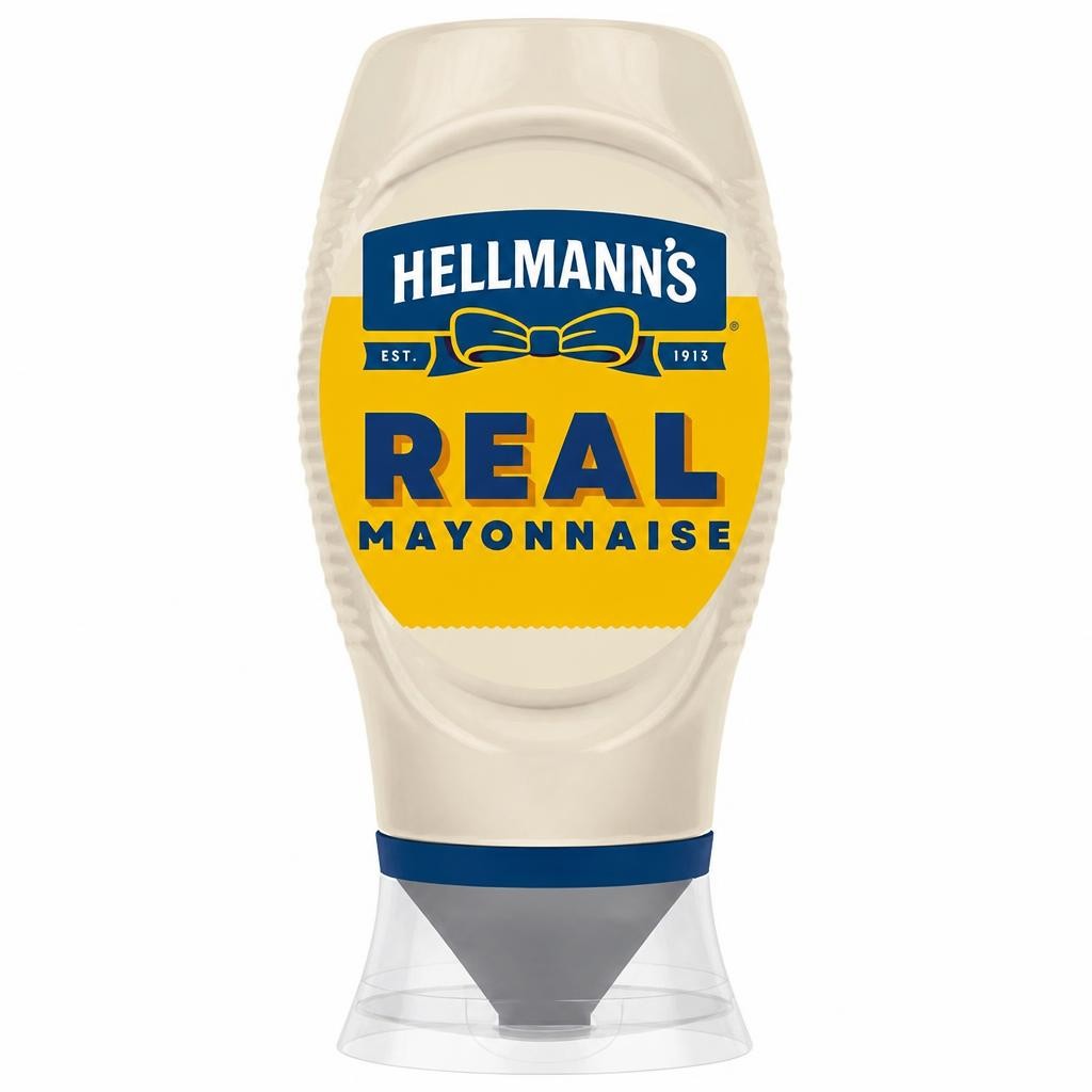 Hellmann's Real Squeezy Mayonnaise 250ml