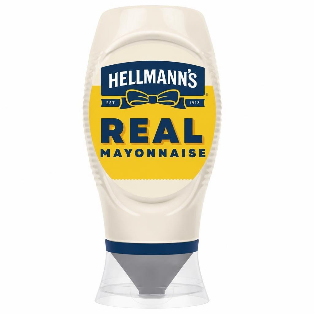 Hellmann's Real Squeezy Mayonnaise 250ml