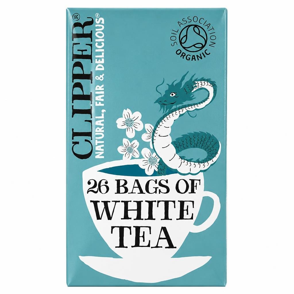 Clipper Organic White Tea x26 Tea Bags 45g