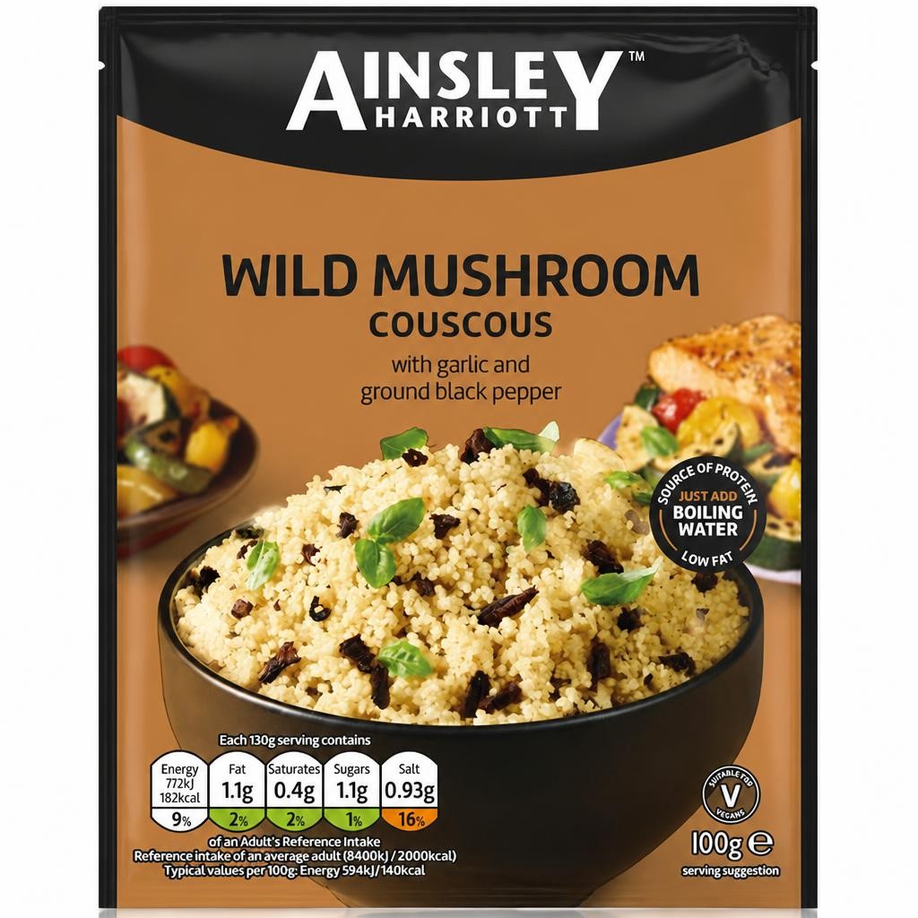 Ainsley Harriott Wild Mushroom Cous Cous 100g
