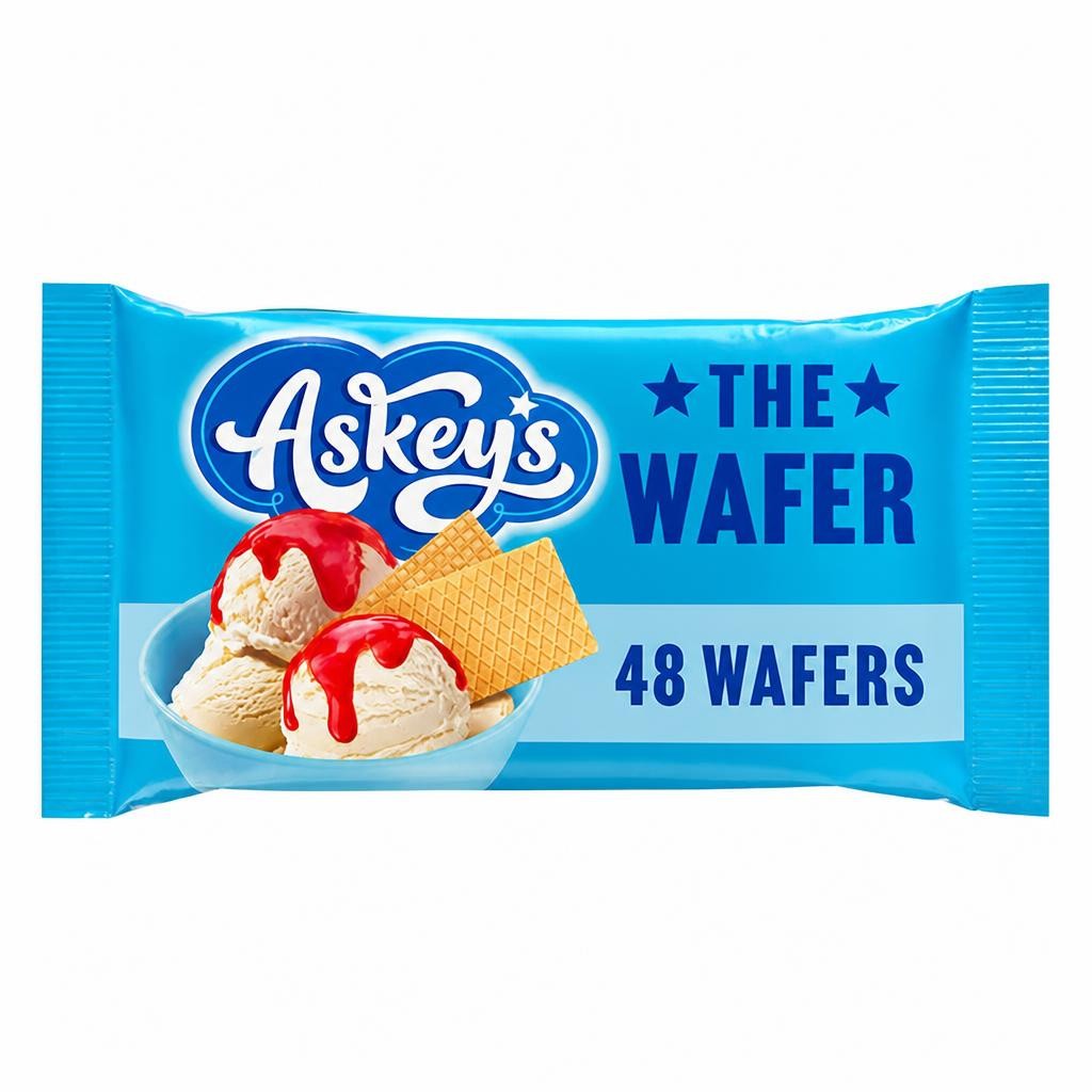 Askeys Ice Cream Wafers x48 75g
