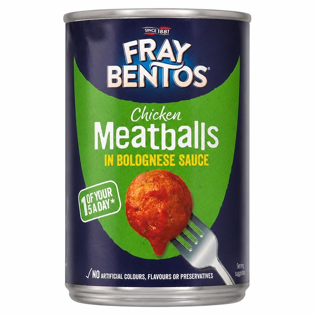 Fray Bentos Chicken Meatballs in Bolognese Sauce 380g