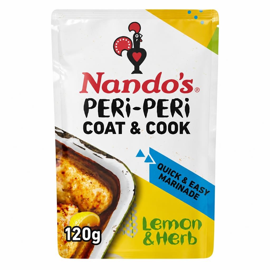 Nando's Coat 'n Cook Lemon & Herb 120g