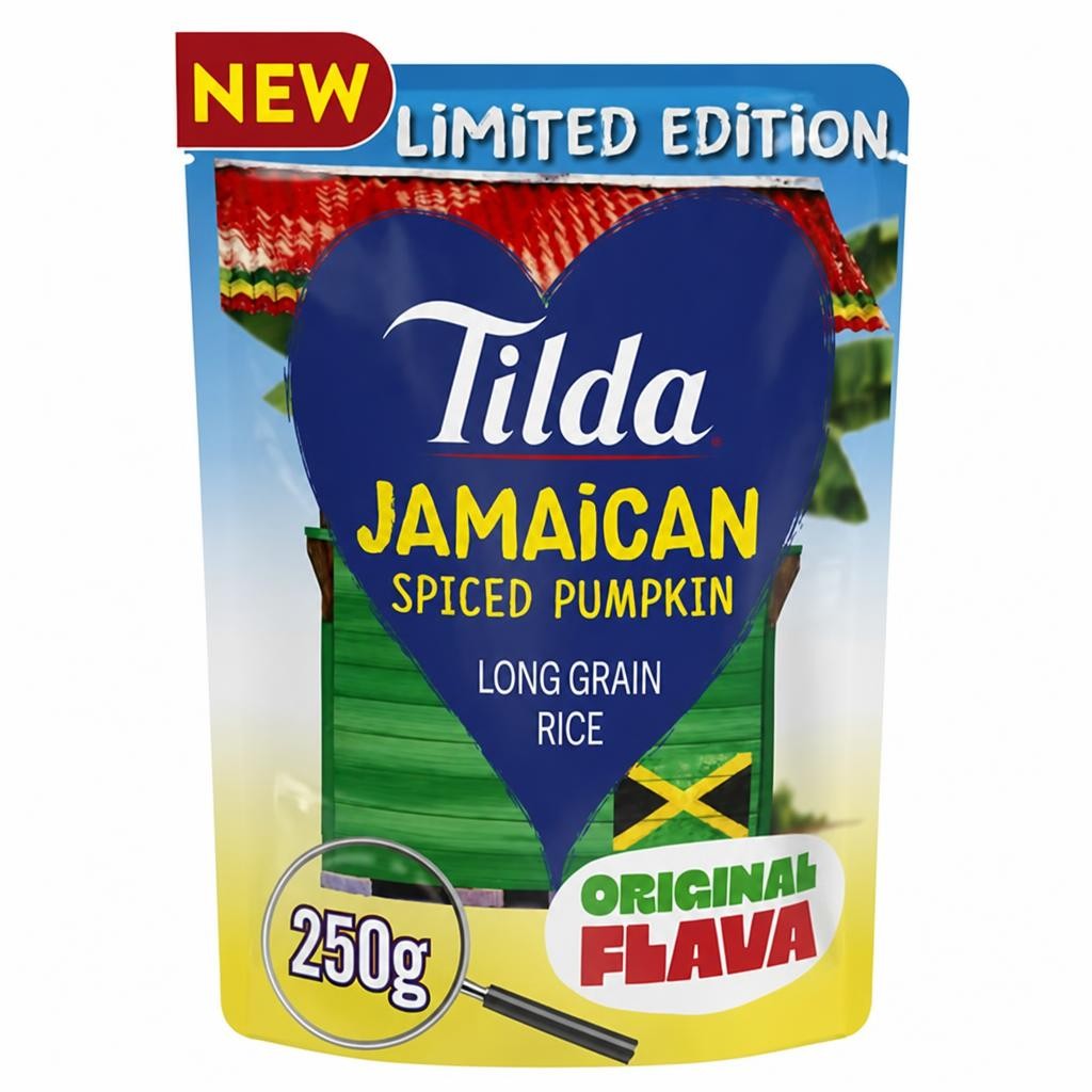 Tilda Jamaican Spiced Pumpkin Rice Limited Edition 250g