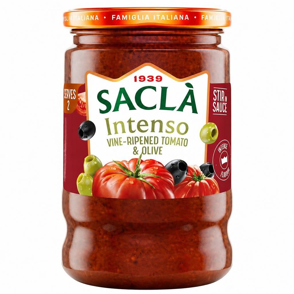 Sacla Stir In Olive & Tomato Sauce 190g