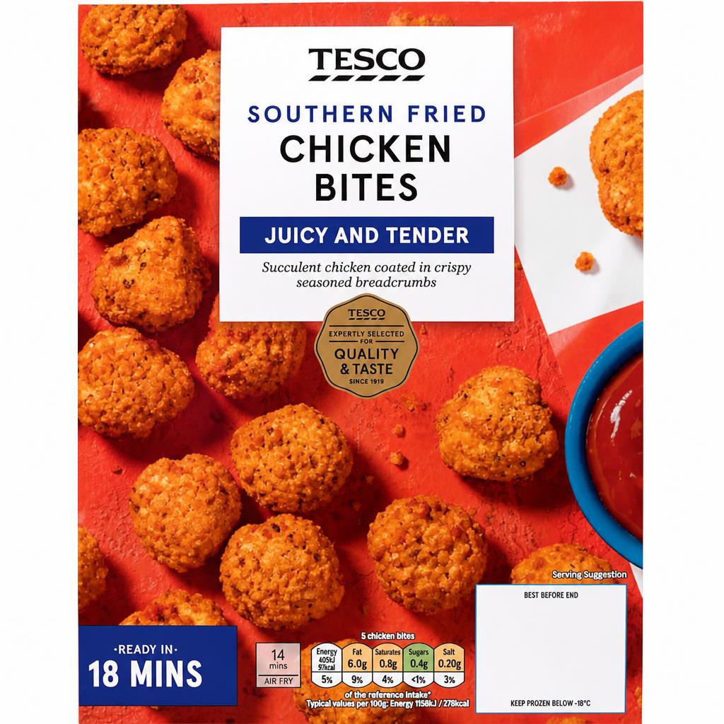 Tesco Southern Fried Chicken Bites 500G