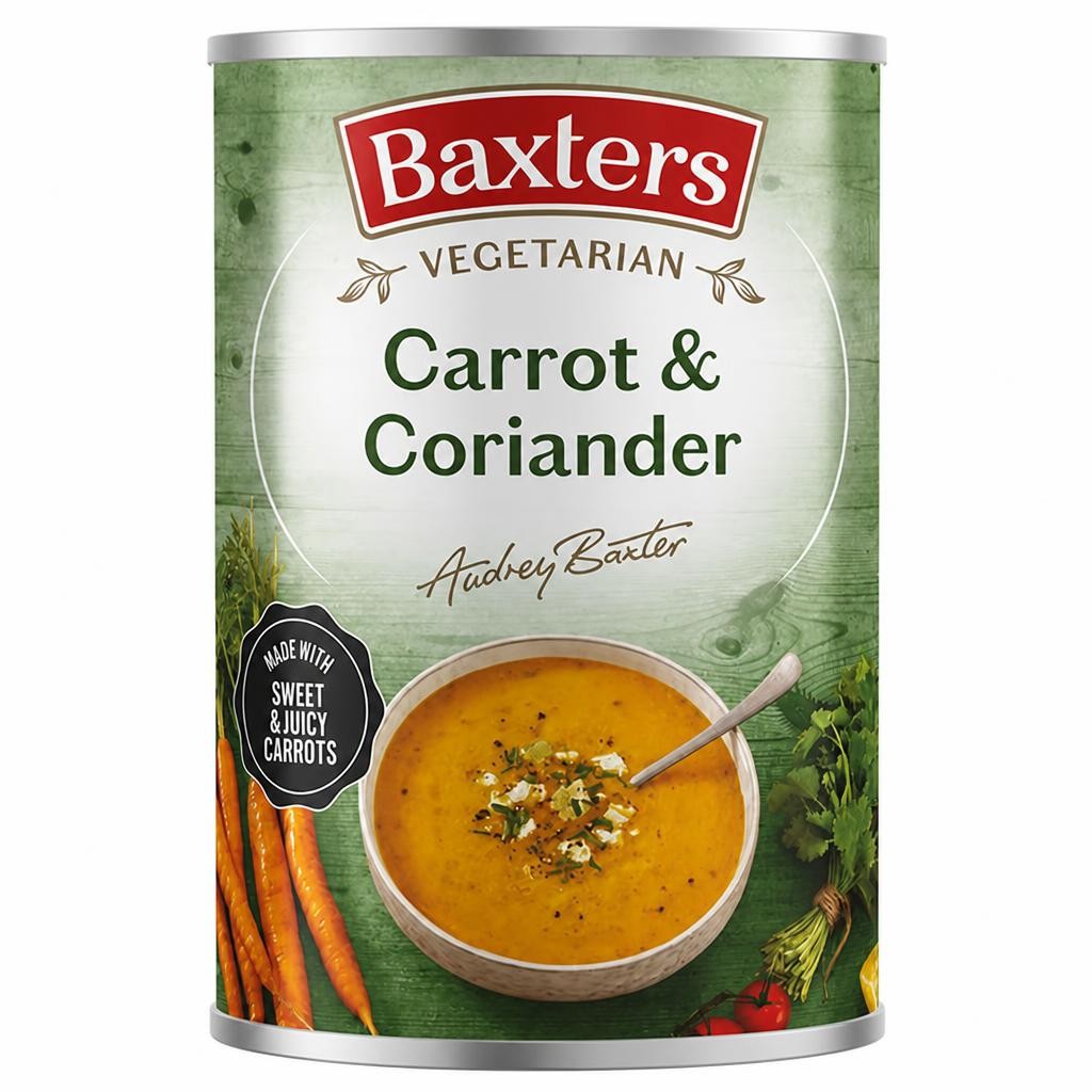 Baxters Carrot & Coriander Soup 400g