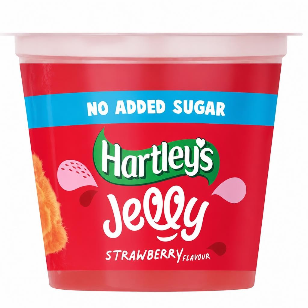 Hartley's No Added Sugar Strawberry Jelly Pot 115g