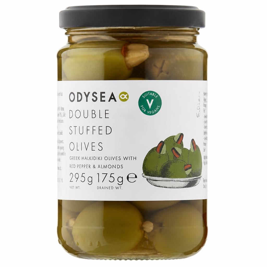 Odysea Double Stuffed Olives 295g (175g*)