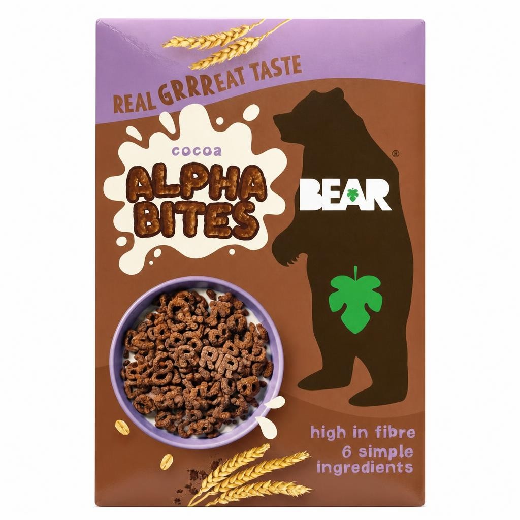 BEAR Alphabites Cocoa Cereal 350g