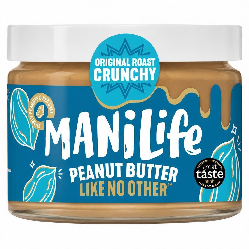Manilife Original Roast Crunchy Peanut Butter 275g