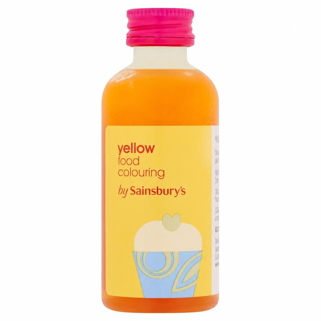 Sainsbury's Yellow Food Colouring 60ml