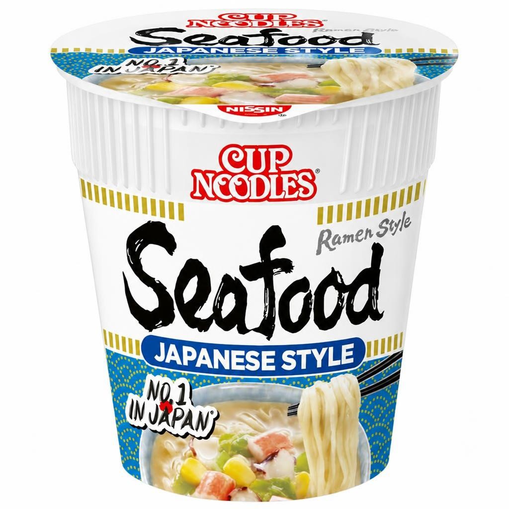 Nissin Cup Noodles Seafood Japanese Style Instant Ramen Pot 75g