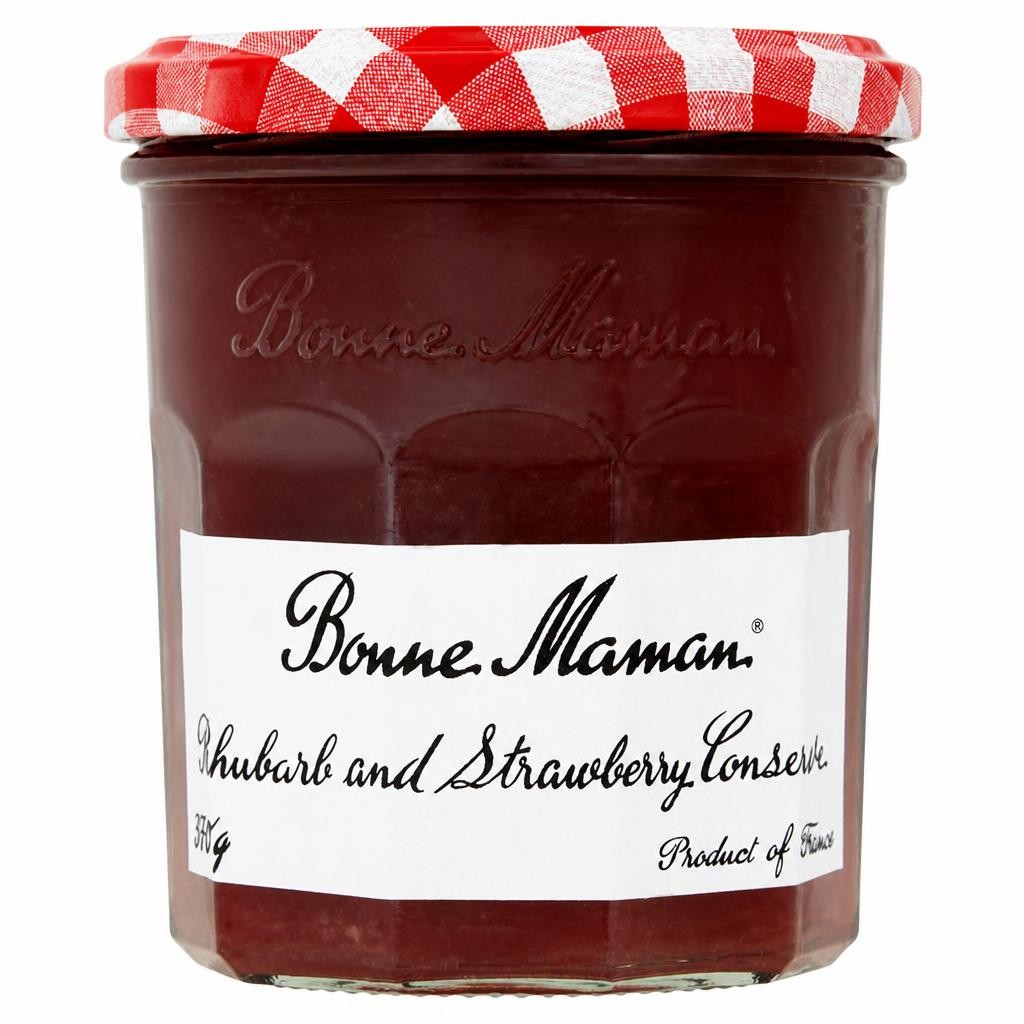 Bonne Maman Rhubarb and Strawberry Conserve 370g