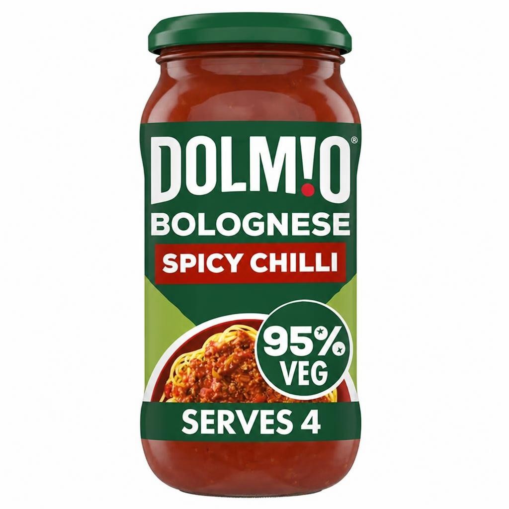 Dolmio Bolognese Spicy Chilli Pasta Sauce 450g