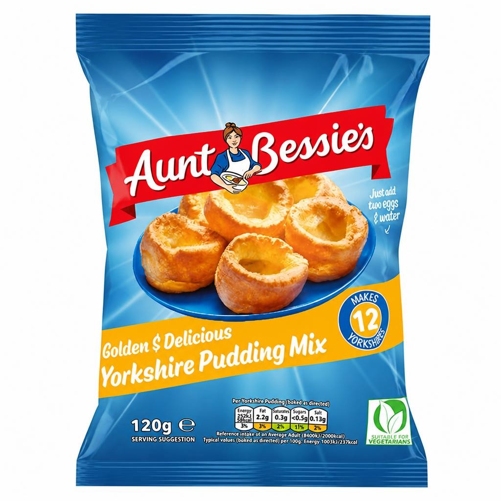 Aunt Bessie's Yorkshire Pudding Mix 120g