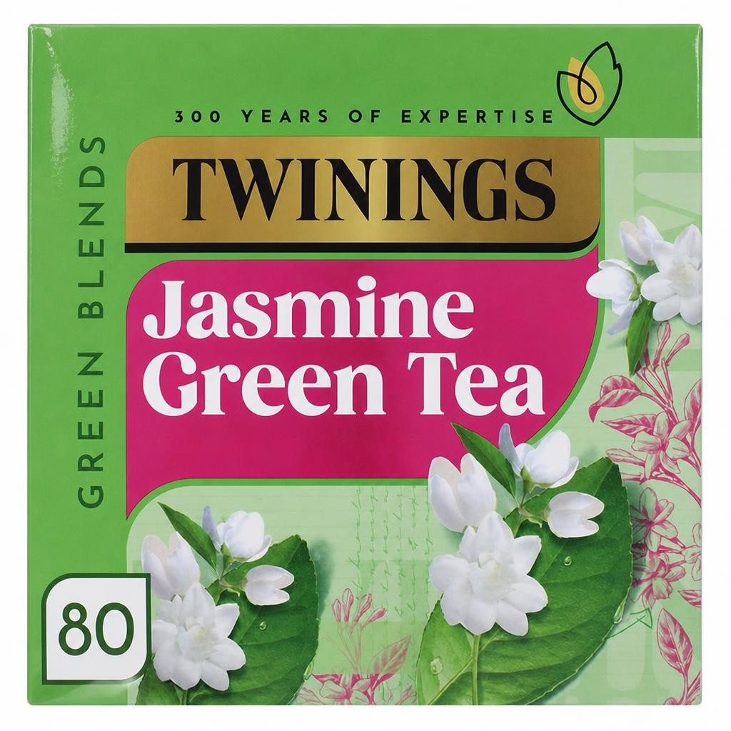 Twinings Jasmine Green Tea, 80 Tea Bags