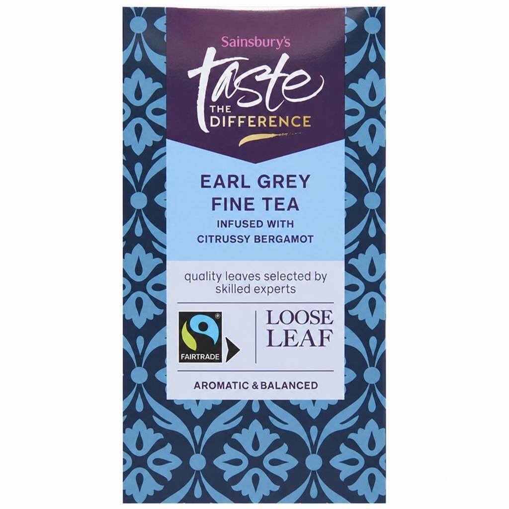 Sainsbury's Earl Grey Loose Tea, Taste the Difference 125g