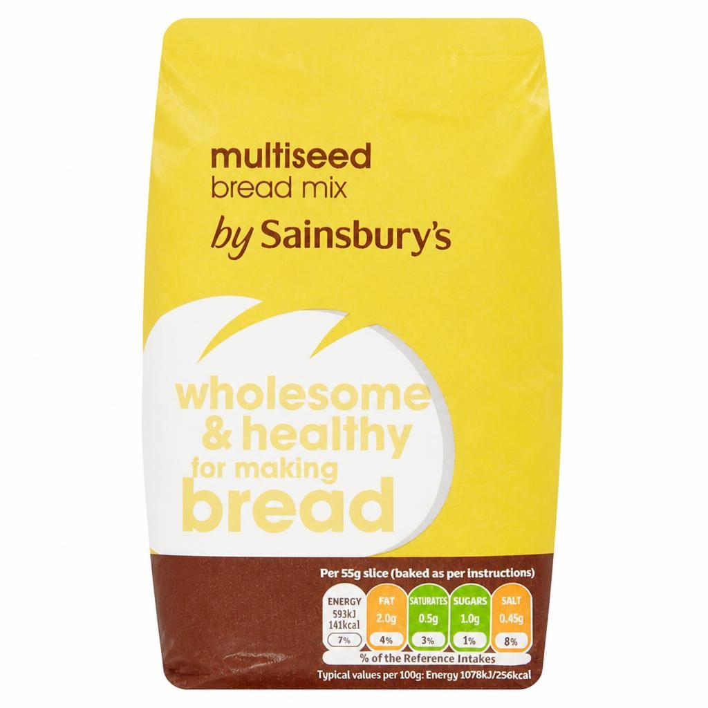 Sainsbury's Multiseed Bread Mix 500g