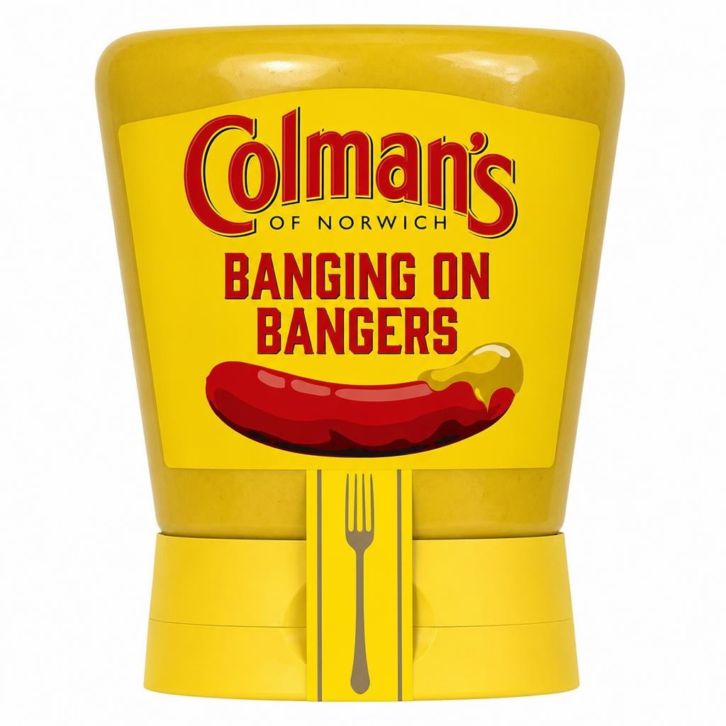 Colman's Original English Squeezy Mustard 150g