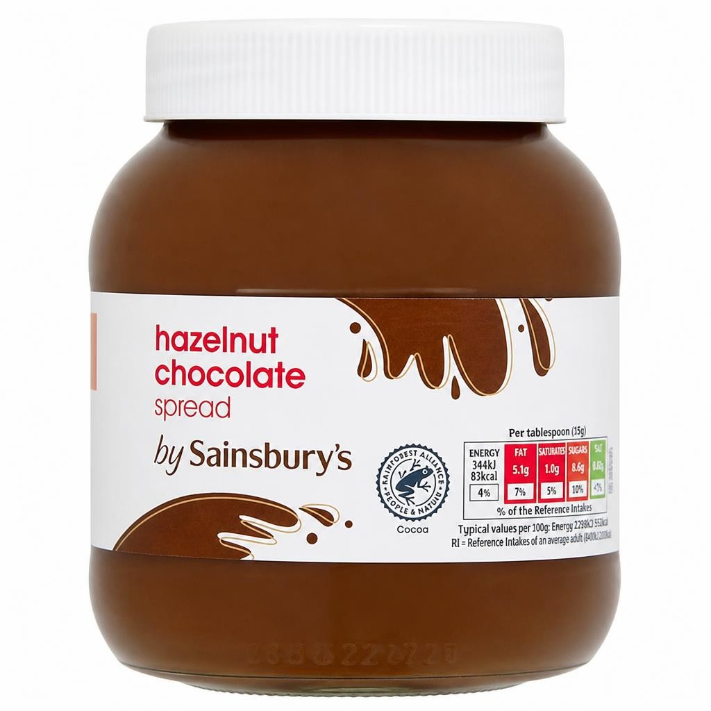Sainsbury's Hazelnut Chocolate Spread 750g