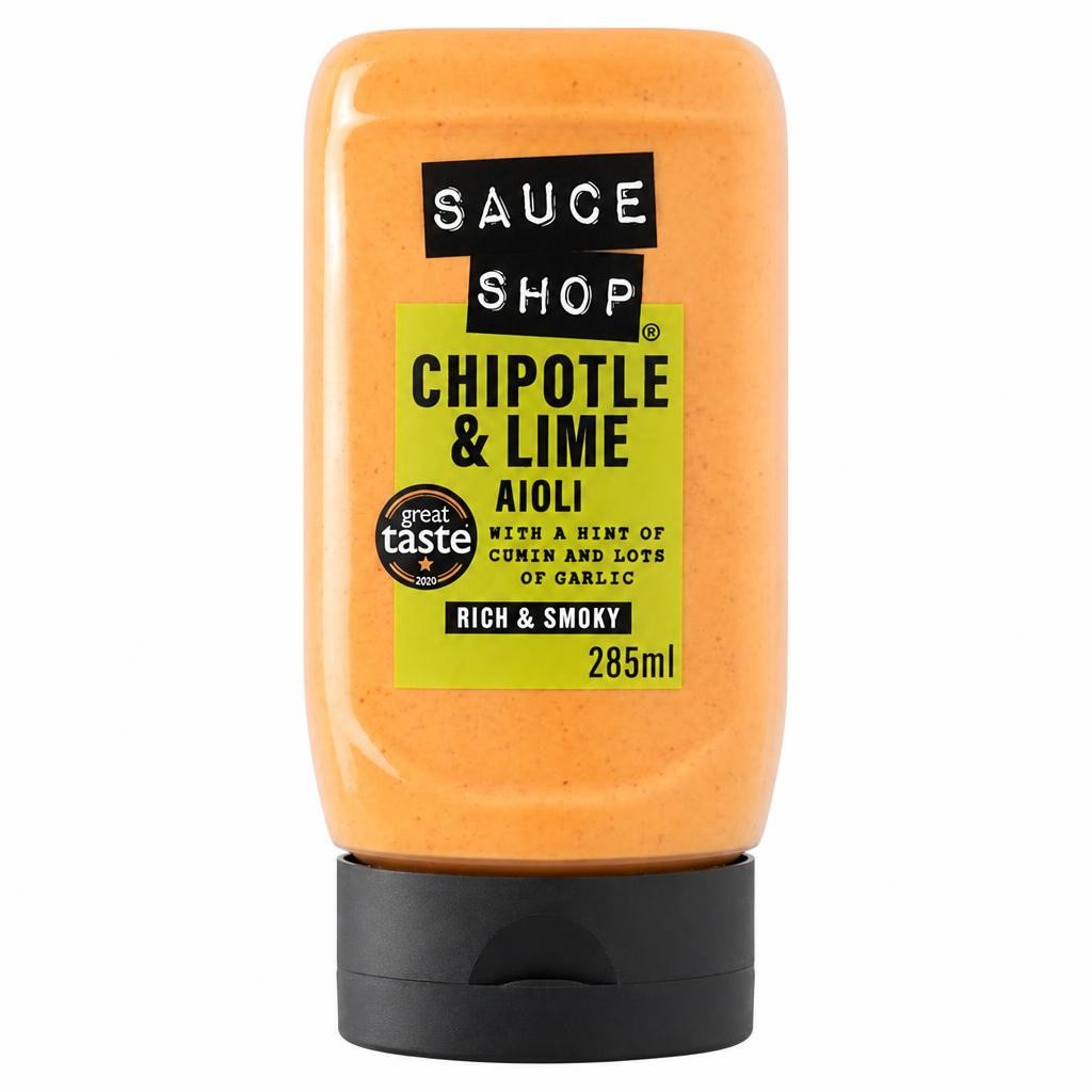 Sauce Shop Chipotle & Lime Aioli 285ml