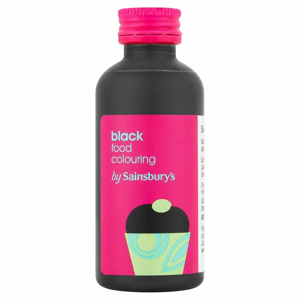 Sainsbury's Black Food Colouring 60ml