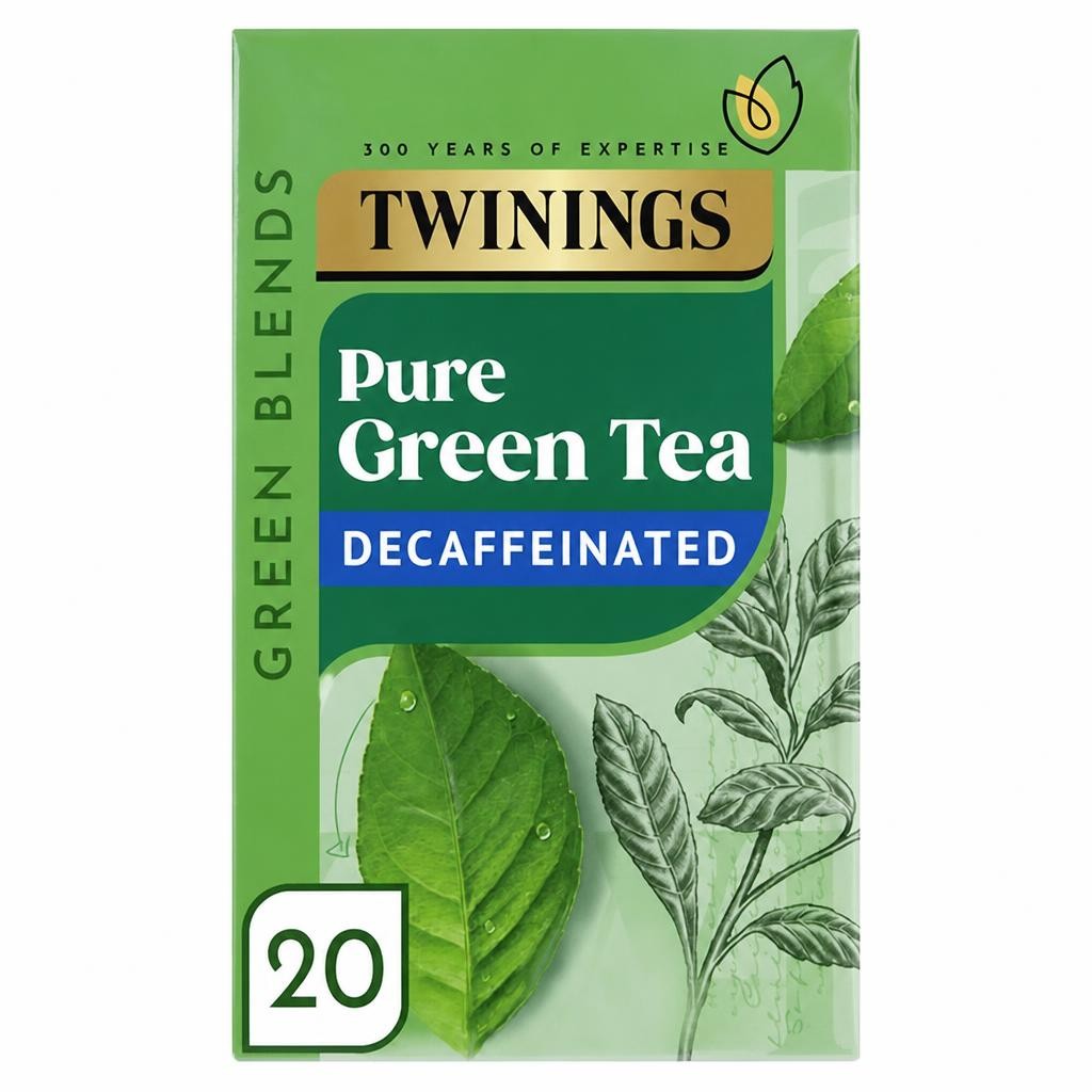 Twinings Decaffeinated Green Tea, 20 Tea Bags