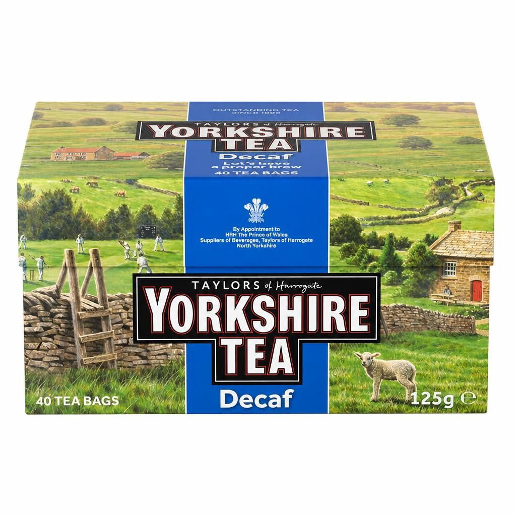 Taylors of Harrogate Yorkshire Decaf Tea Bags x40 125g