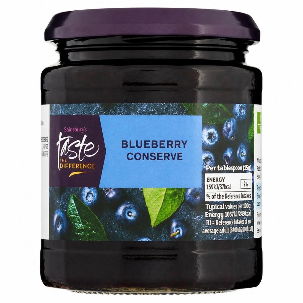 Sainsbury's Blueberry Conserve, Taste the Difference 340g