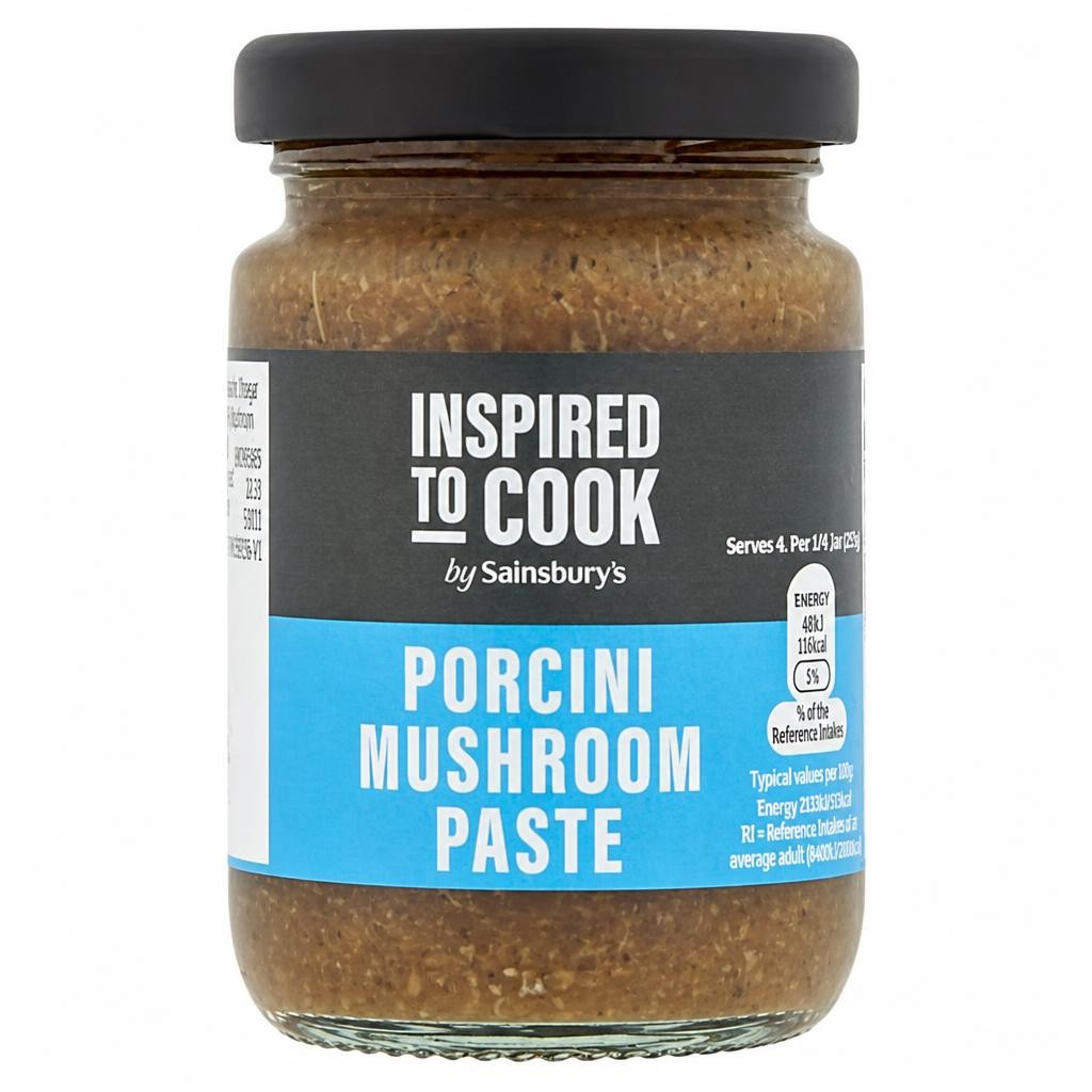 Sainsbury's Porcini Mushroom Paste, Inspired to Cook 90g