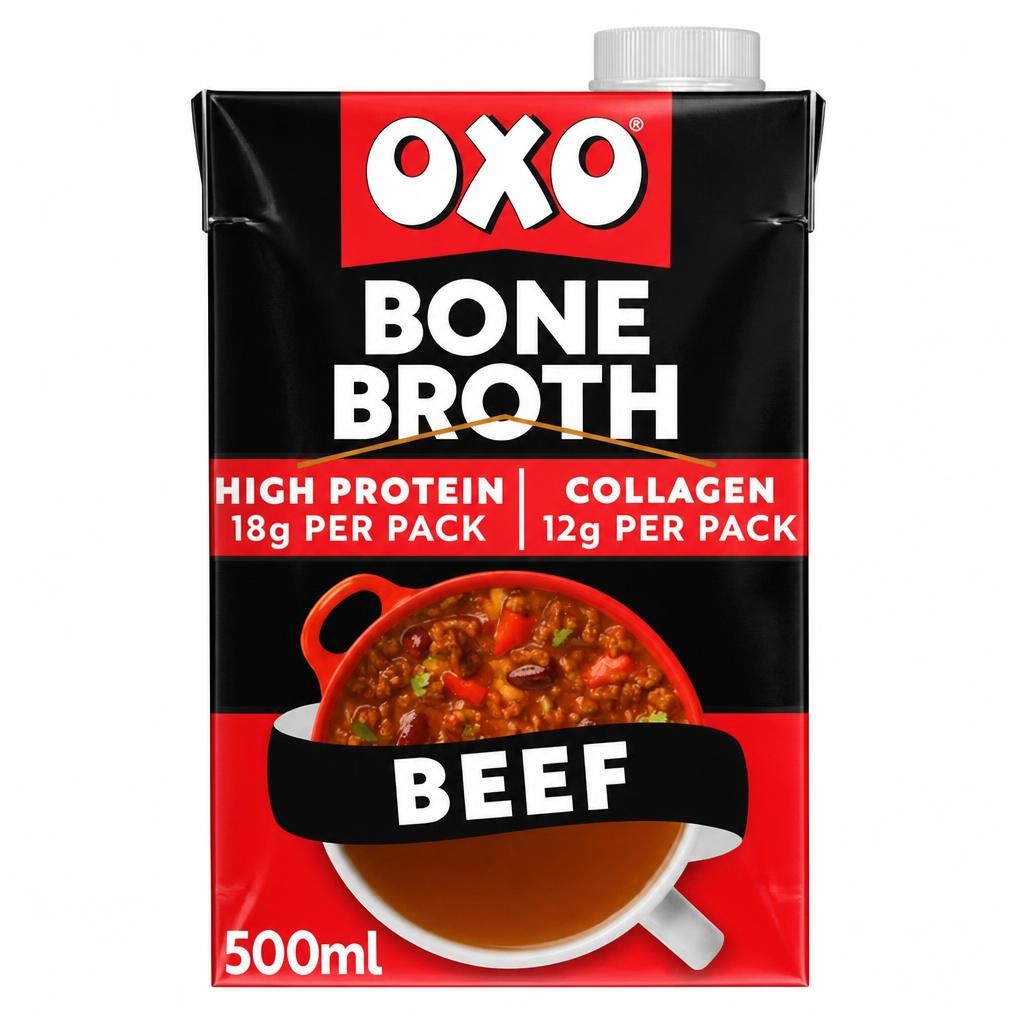 Oxo Nourishing Bone Broth Beef 500ml