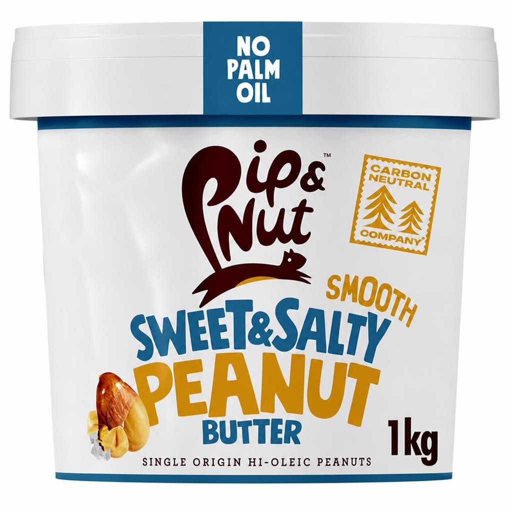 Pip & Nut Sweet & Salty Peanut Butter 1kg