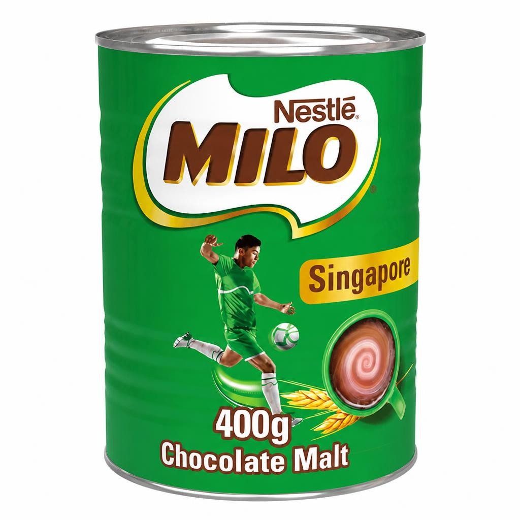 Milo Instant Malt Chocolate Drinking Powder Tin Singapore 400g
