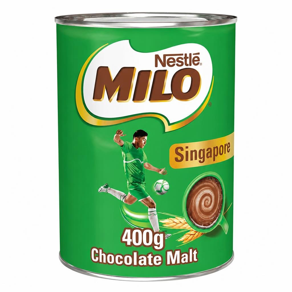 Milo Instant Malt Chocolate Drinking Powder Tin Singapore 400g