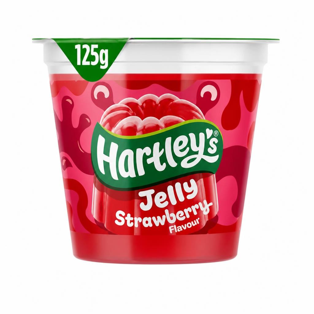 Hartley's Strawberry Jelly Pot 125g