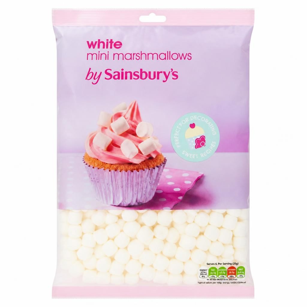 Sainsbury's White Mini Mallows 150g