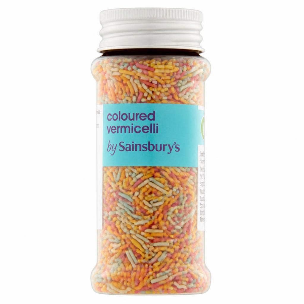 Sainsbury's Cake Decorations, Coloured Vermicelli 70g