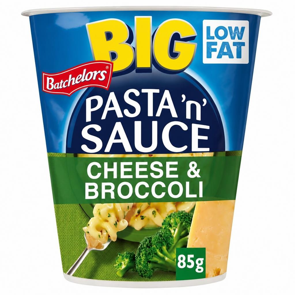 Batchelors Big Pasta 'n' Sauce, Cheese & Broccoli Instant Pot 85g