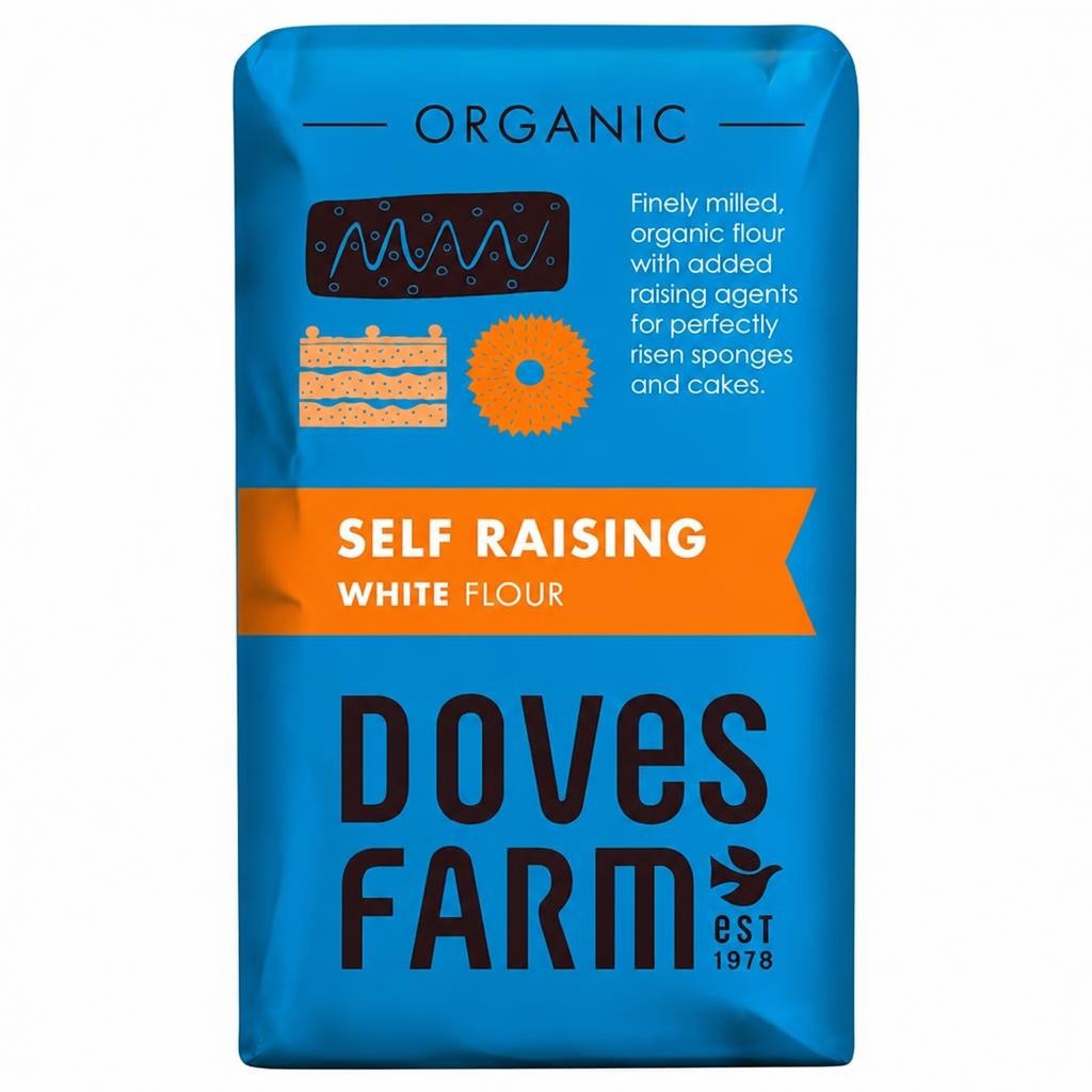 Doves Farm Organic White Self Raising Flour 1kg