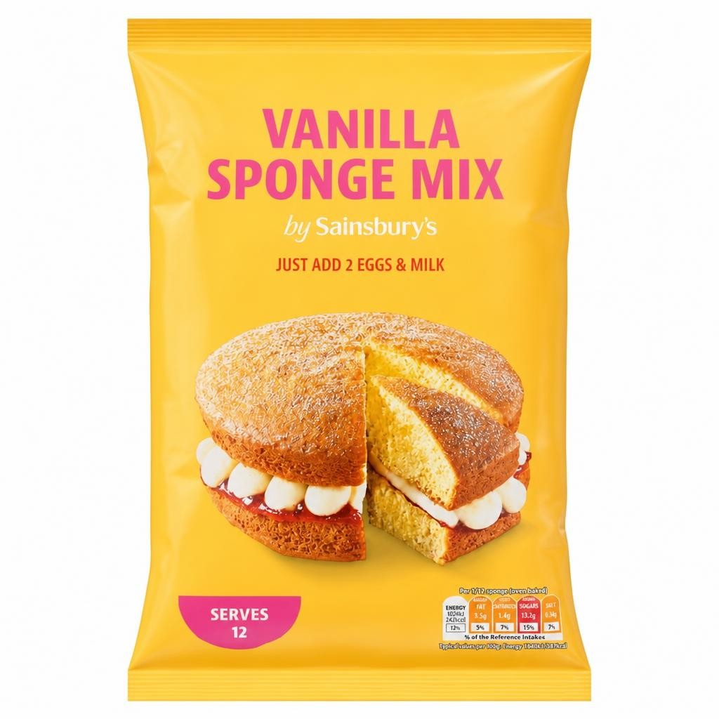 Sainsbury's Vanilla Sponge 400g