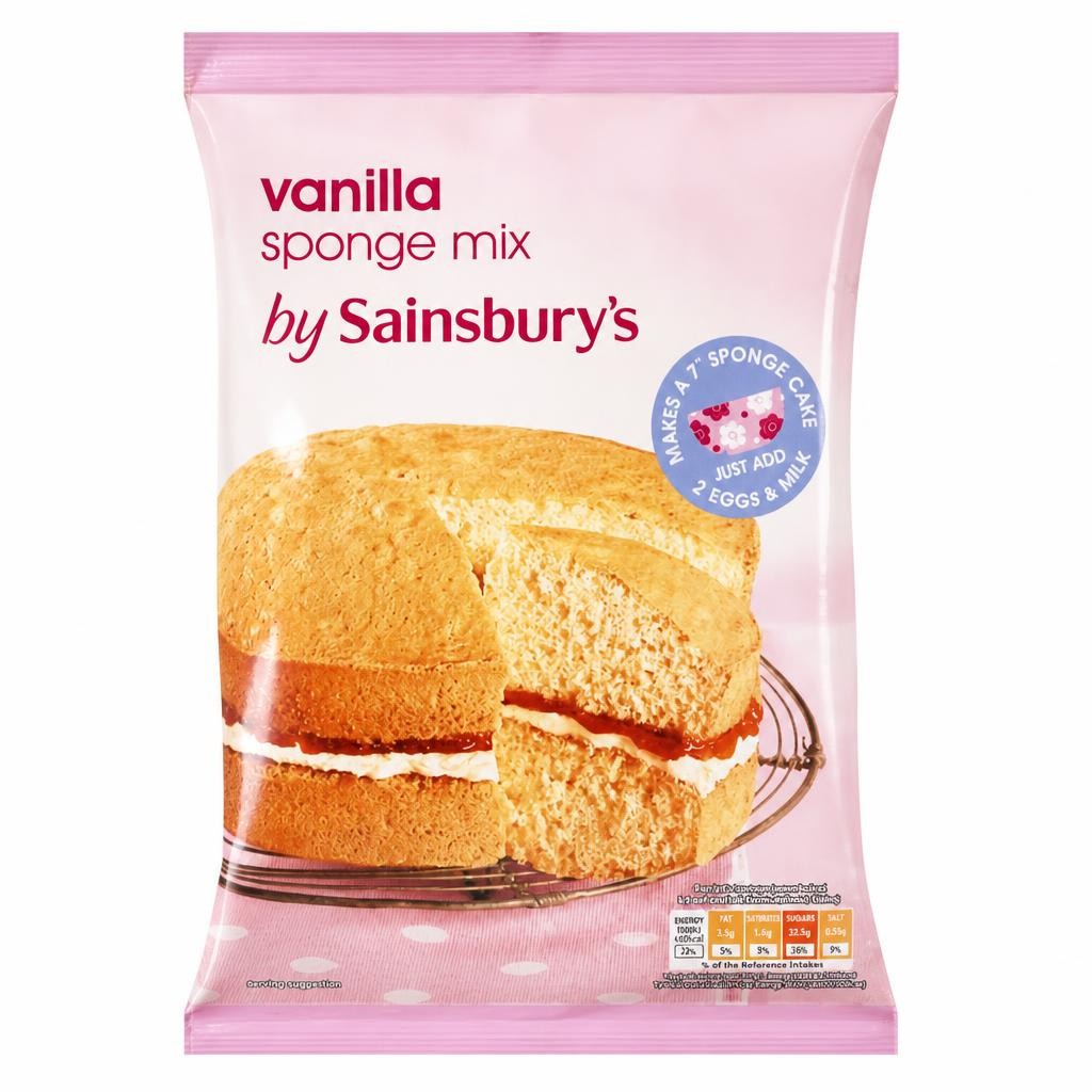 Sainsbury's Vanilla Sponge 400g