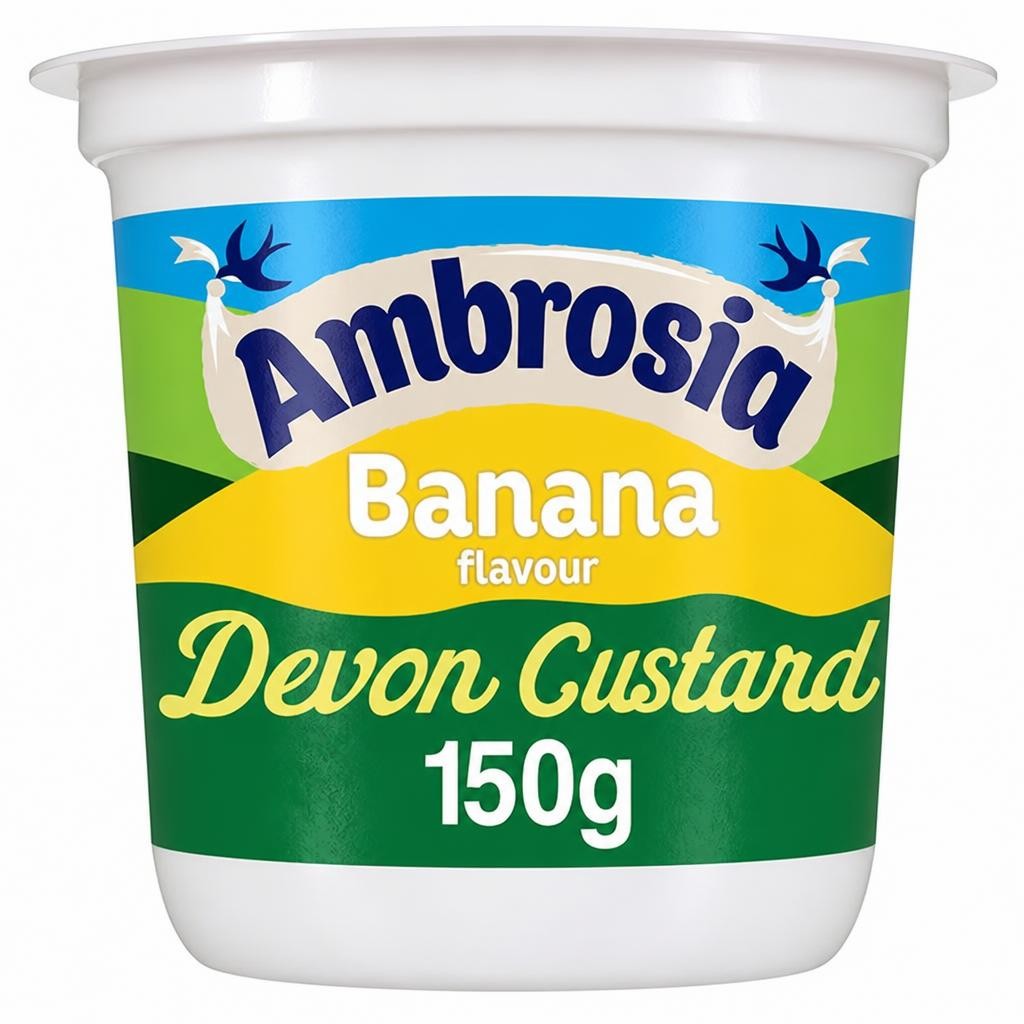 Ambrosia Banana Devon Custard Pot 150g