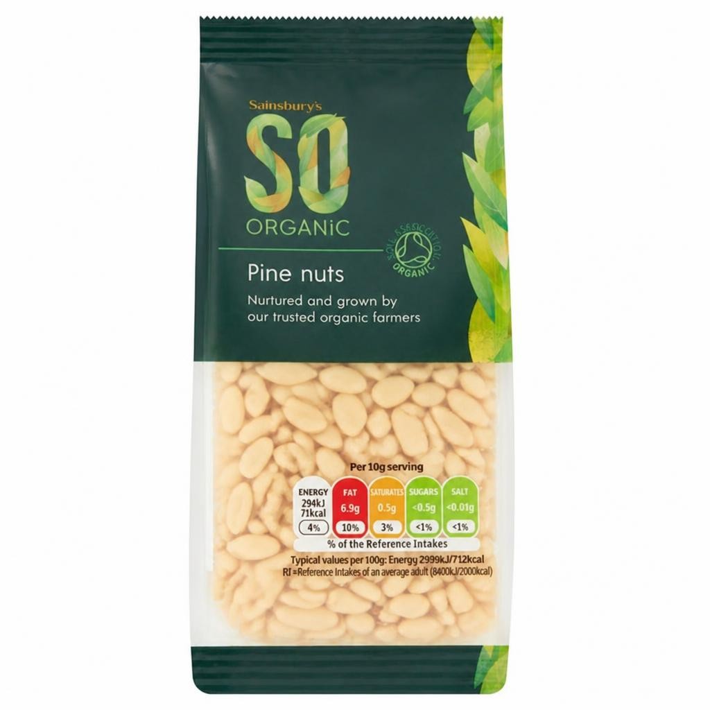 Sainsbury's Pine Nuts, Organic 100g