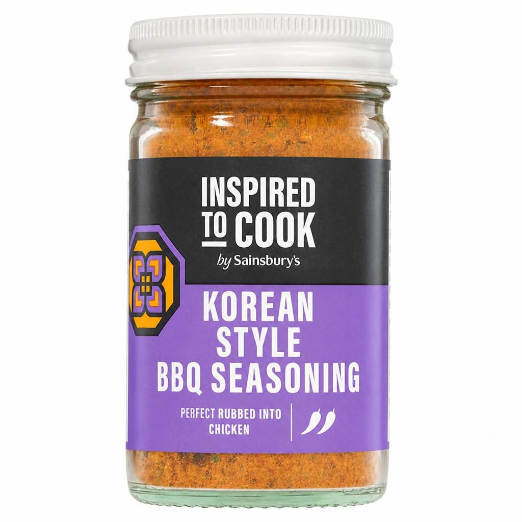 Sainsbury's Korean Style BBQ Seasoning, Inspired to Cook 60g