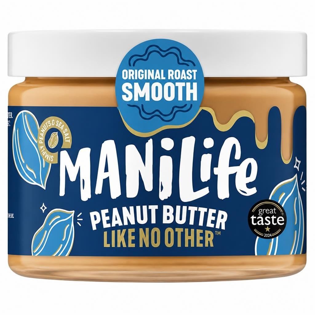 Manilife Original Roast Smooth Peanut Butter 275g