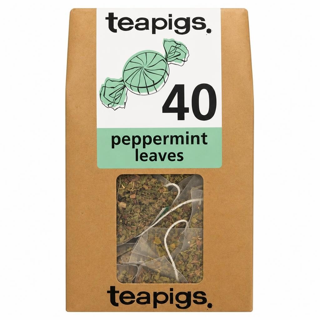 Teapigs Peppermint Leaves Tea Temples 40x2g