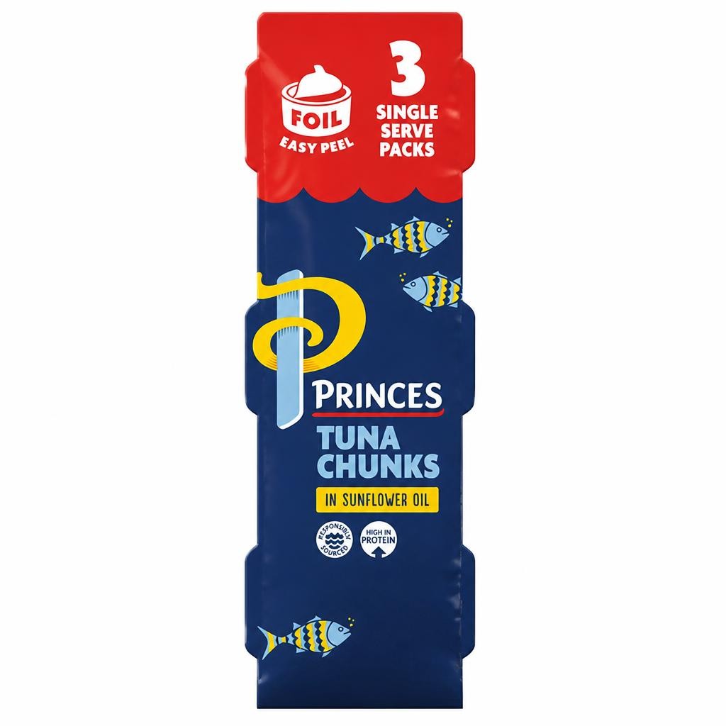Princes Tuna Chunks in Sunflower Oil 3x80g (3x56g)