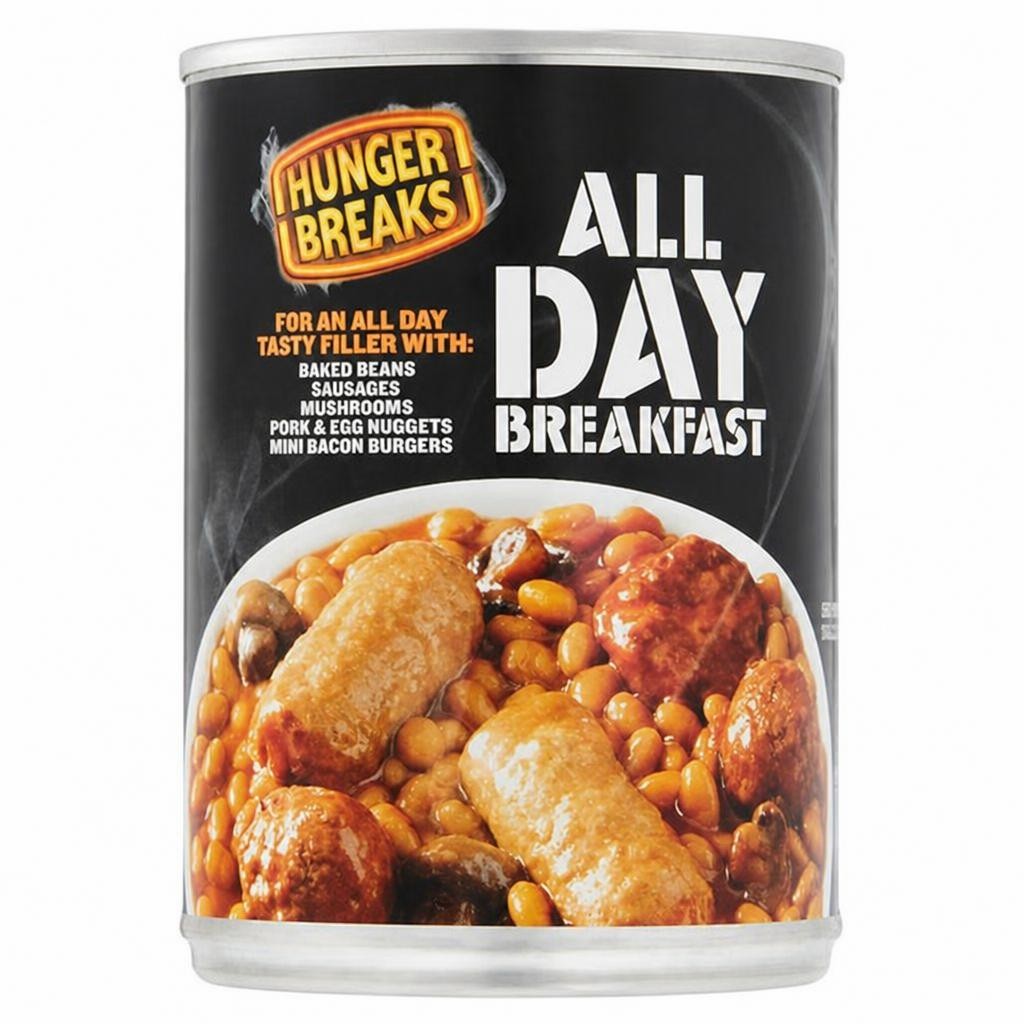 Hunger Breaks All Day Breakfast 395g