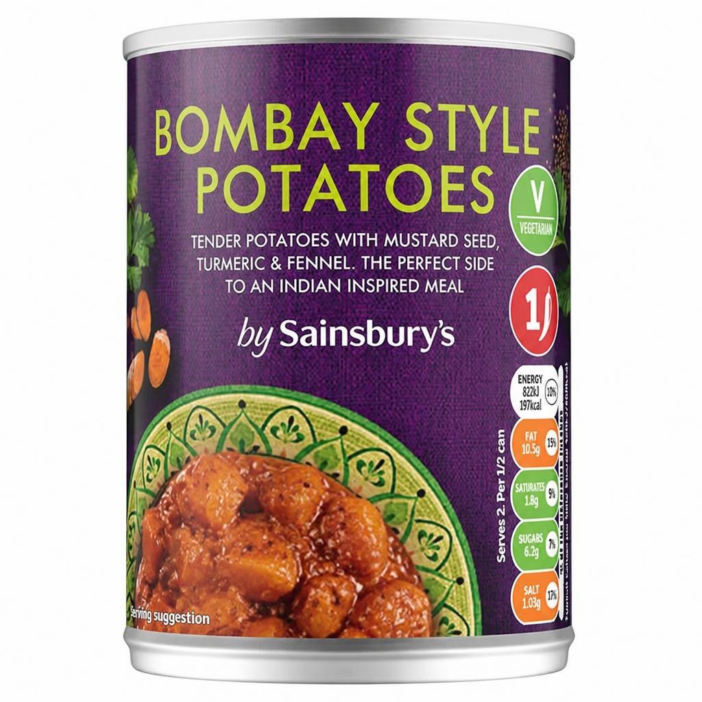Sainsbury's Bombay Potatoes 392g